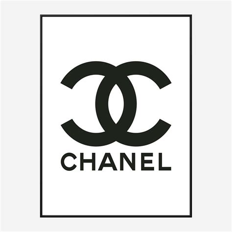 chanel logo wall art|chanel printable pictures.